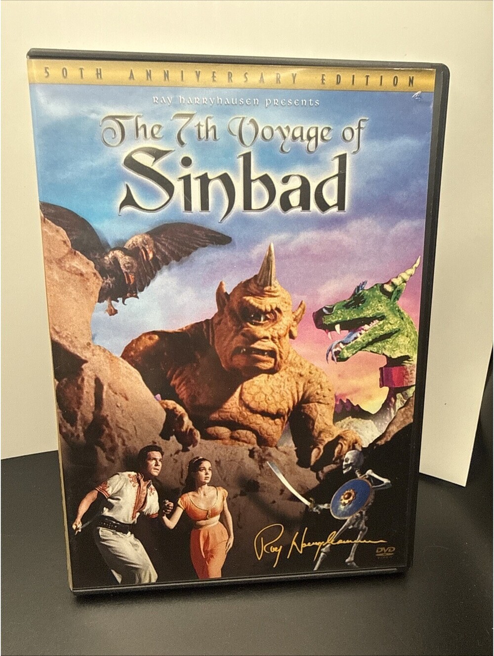 THE 7TH VOYAGE OF SINBAD (Columbia 1958) RAY HARRYHAUSEN 50th Anniversary DVD